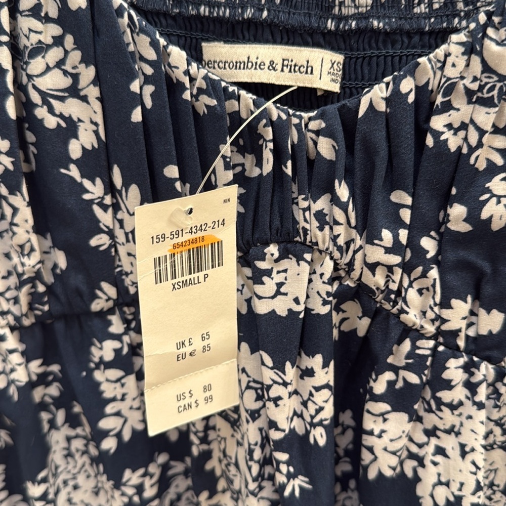 Abercrombie floral babydoll dress - Picture 2 of 2